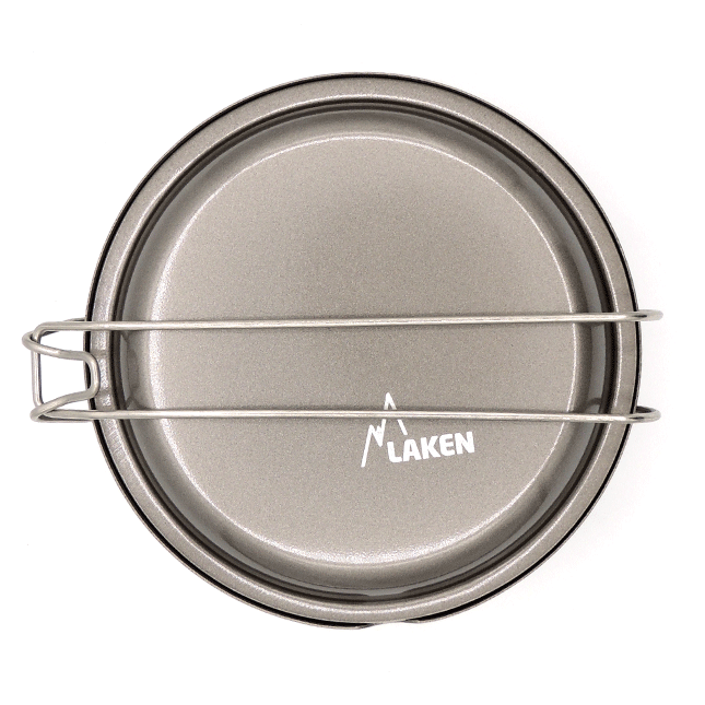 Fiambrera redonda de aluminio Laken
